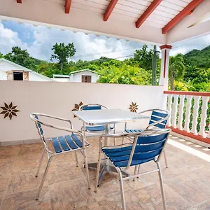 Maison De 2 Avec Vue Sur La Terrasse Amenagee Et Wifi A Habitants A 1 Km De La , Vieux-Habitants Guadeloupe